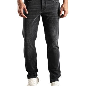 Thomas Scott Men's | Mild Fade | Slim Fit | Denim | Regular Wear | Stretchable | Casual Jeans for Men